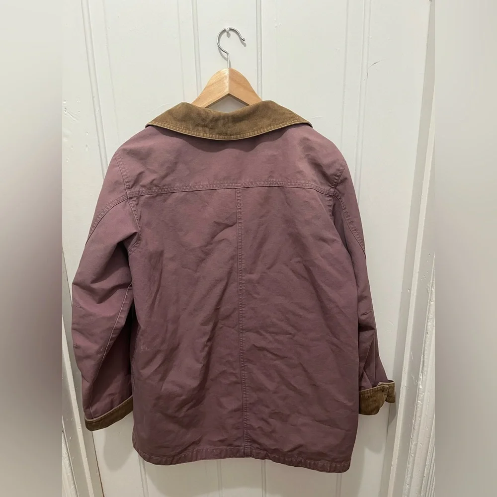 L.L. Bean Purple Mauve Barn Coat - Picture 5 of 6